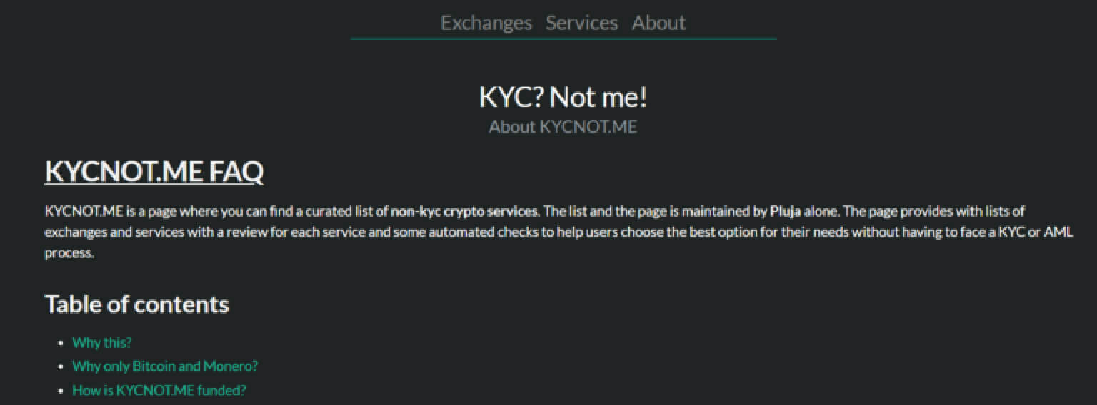 KYC Not Me
